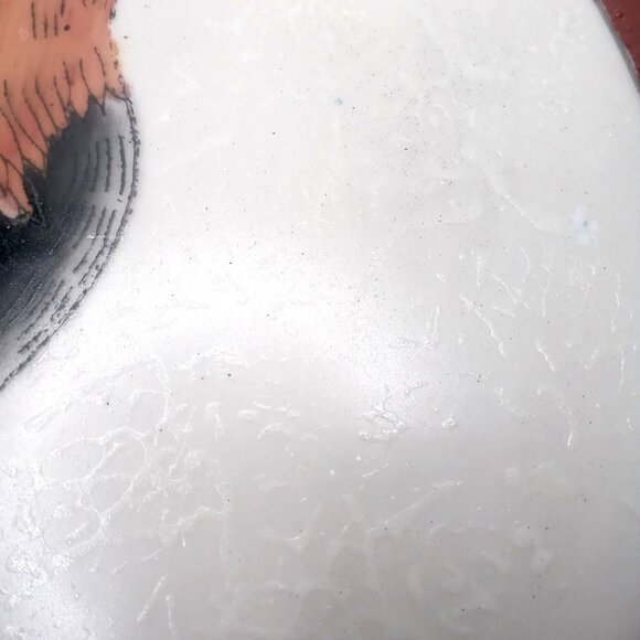 Vintage Ellas Rooster Decorative Plate 10" Diameter Hand-Painted Ceramic - Picture 10 of 12